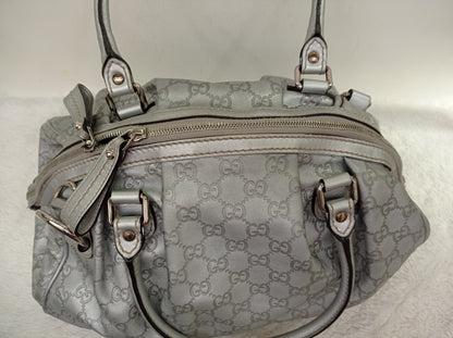 Gucci Boston Borsa Sukey Metallic Silver SHW
