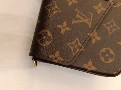 LV Pochette Felicie GM Monogram Fuchsia (CHIP)