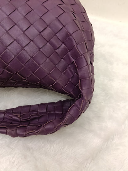 Bottega Veneta Teen Jodie Purple GHW