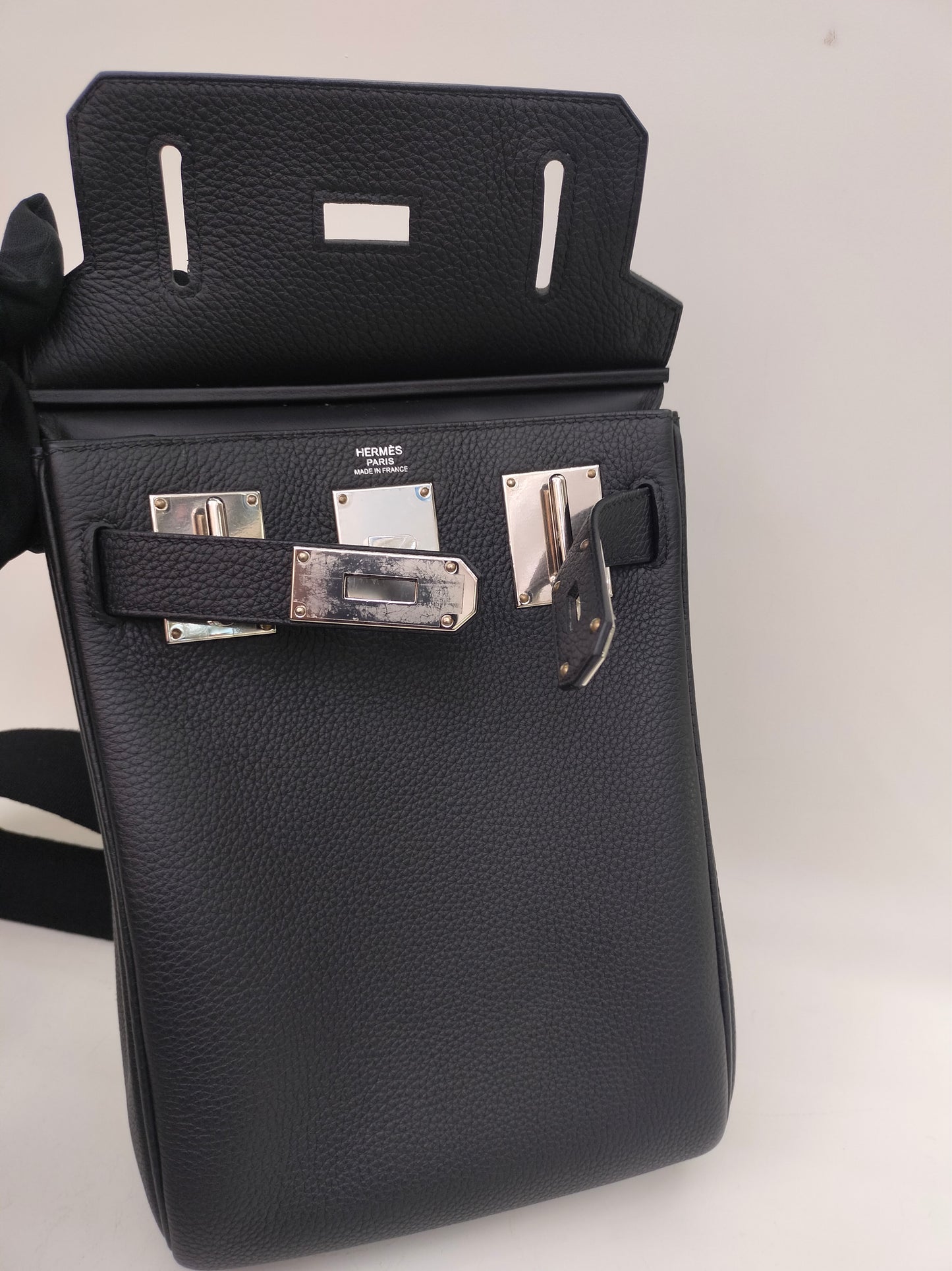 Hermes Sac A Dos Togo Black PHW #B