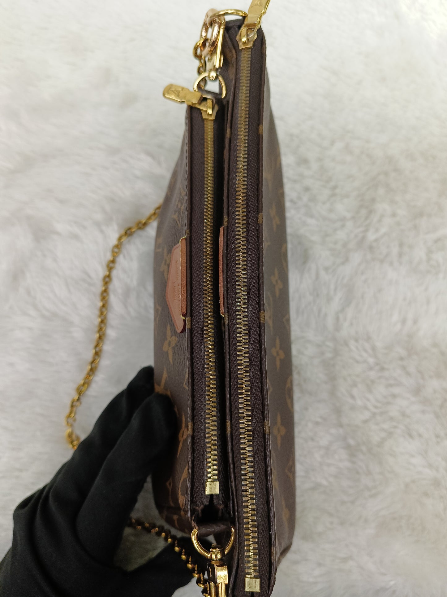 LV Multi Pochette Monogram Khaki 2020