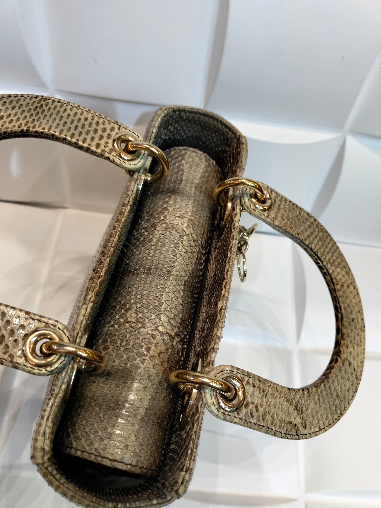 Lady Dior Small Python GHW 2018