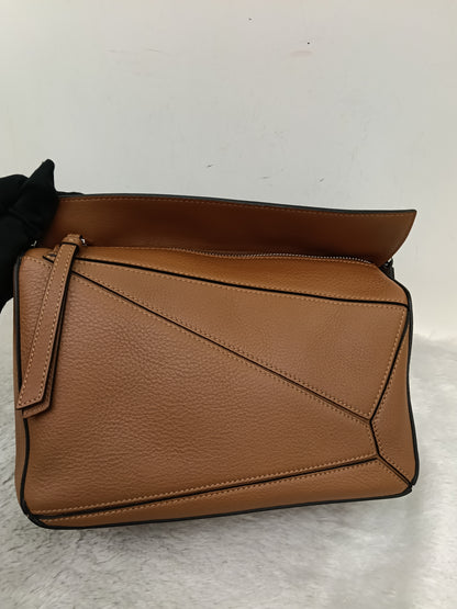 Loewe Puzzle Small Tan SHW 2021