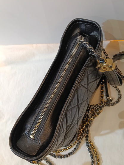 Chanel Gabrielle Small Calfskin Black (CHIP)