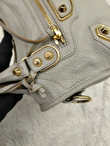 Balenciaga Mini City Edge Grey GHW