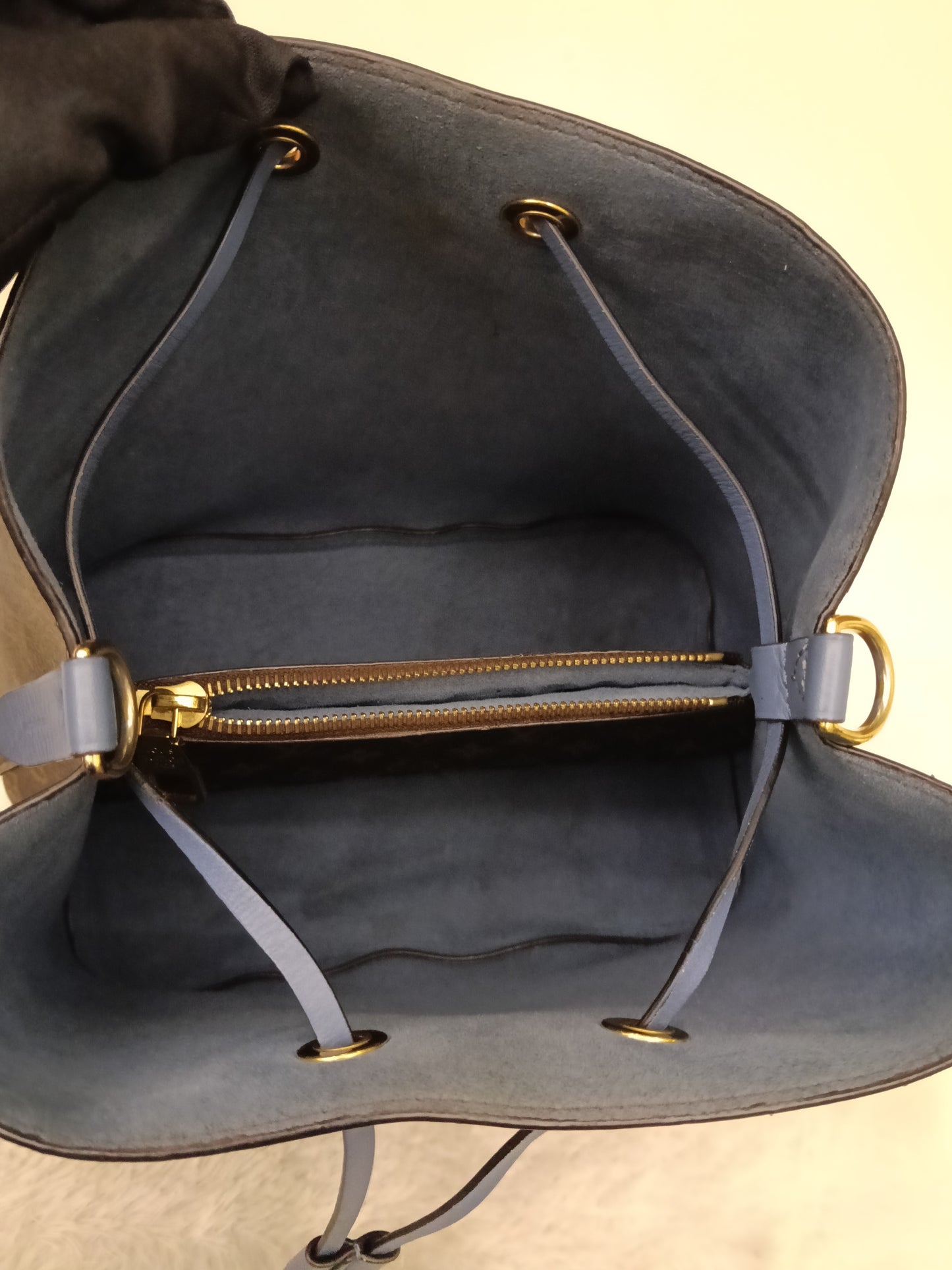 LV Neo Noe MM Monogram Blue Jean 2018