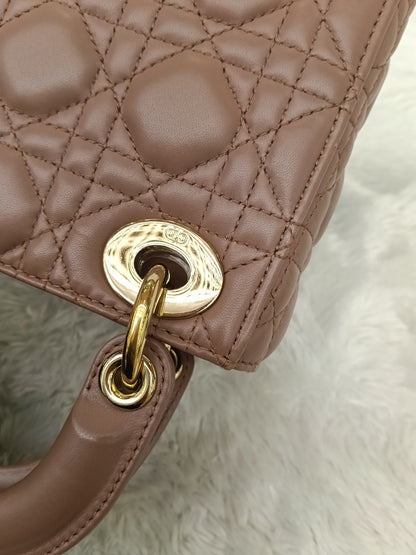 Lady Dior Mini Lamb Fard GHW 2019