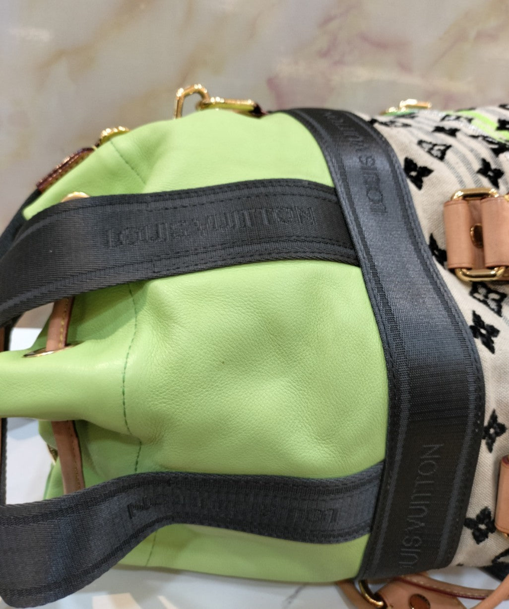 LV Gypsy PM Monogram Cheche Vert Green 2009