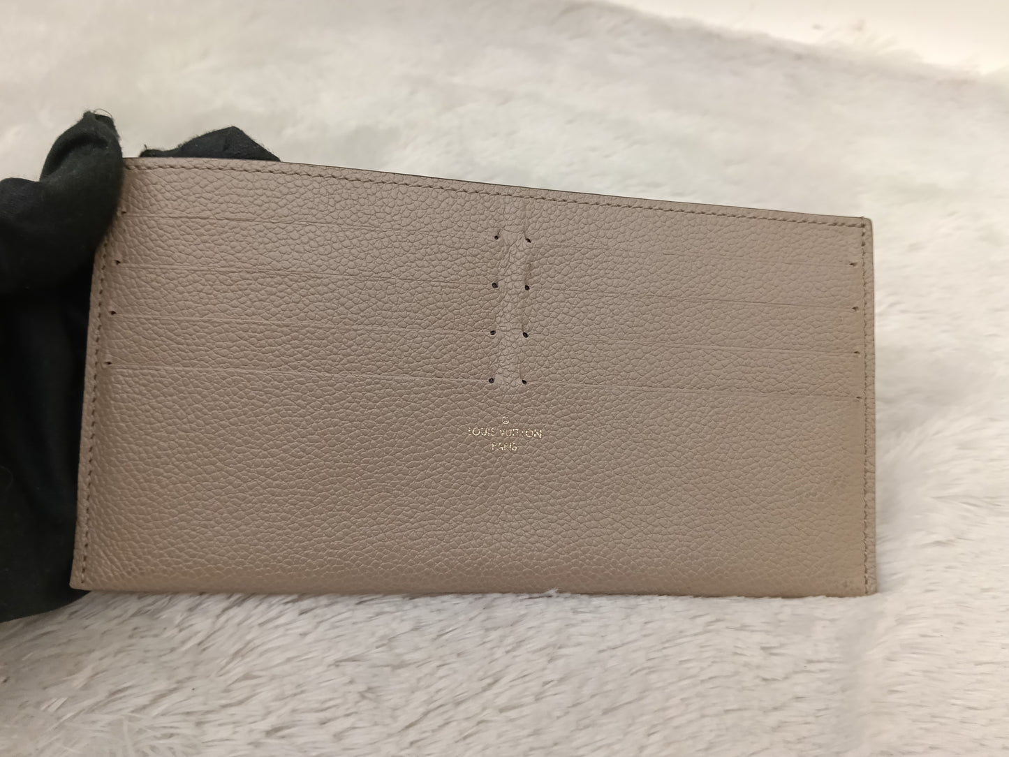 LV Pochette Felicie GM Monogram Empreinte Tourterelle Creme (CHIP)