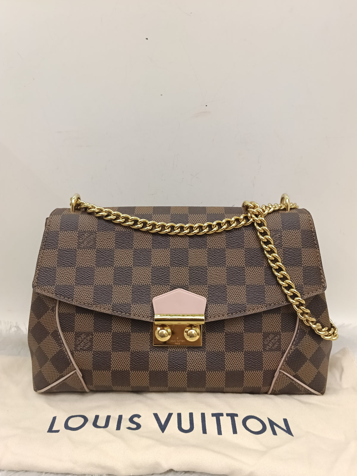 LV Caissa Flap Damier Rose Ballerine 2016