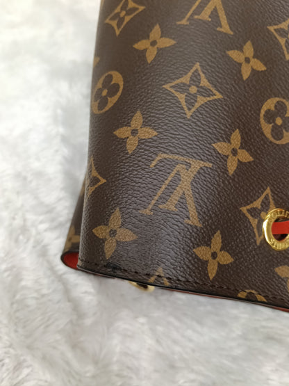 LV Neo Noe MM Monogram Coquelicot 2018