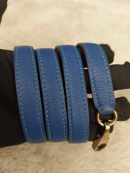 K35 Togo Blue Myconos PHW #O square