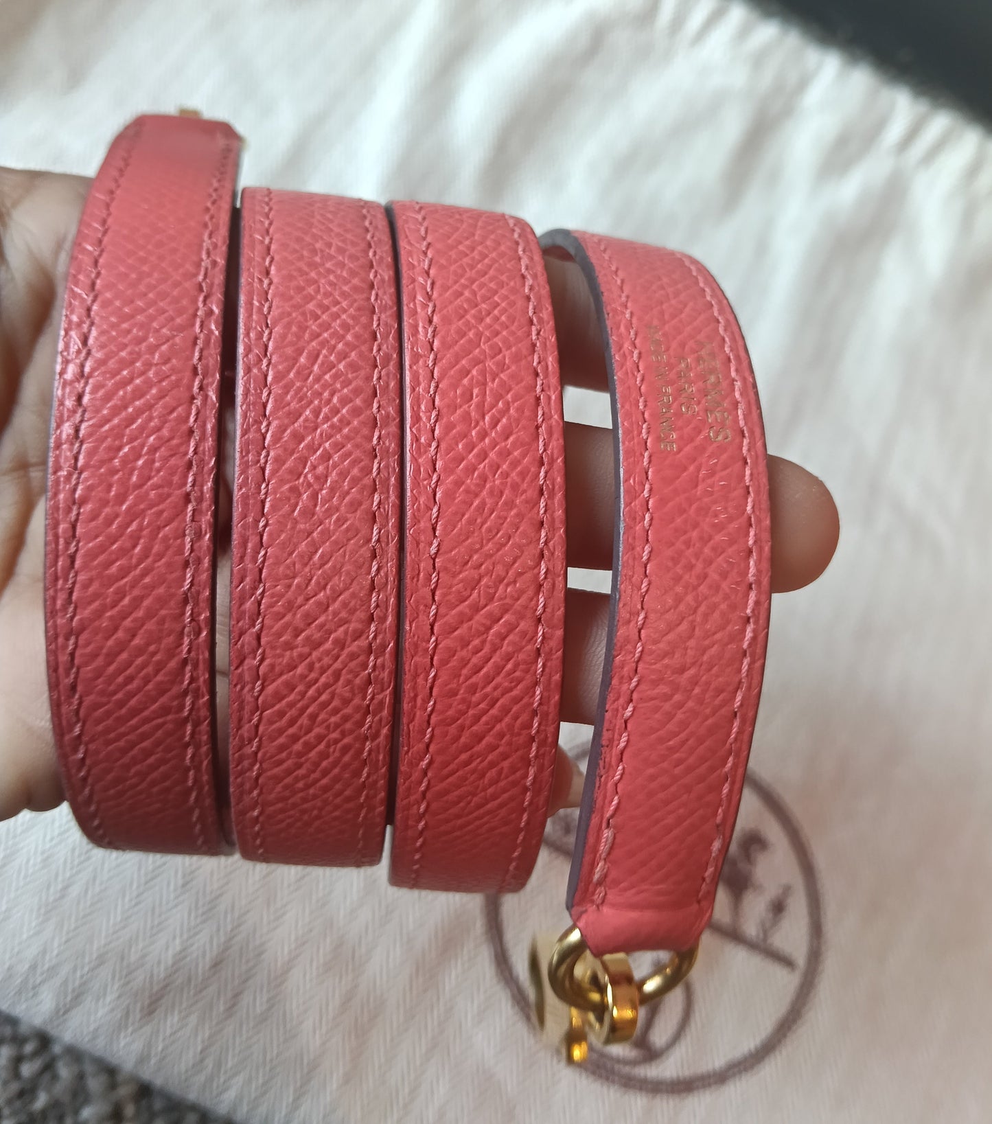 K25 Epsom Sellier Rose Jaipur GHW #A