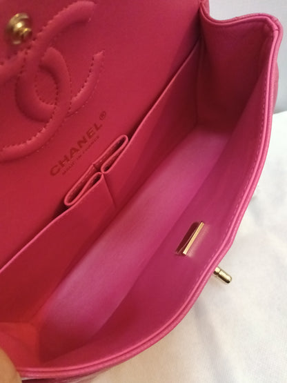Chanel Small Caviar Pink LGHW (CHIP)