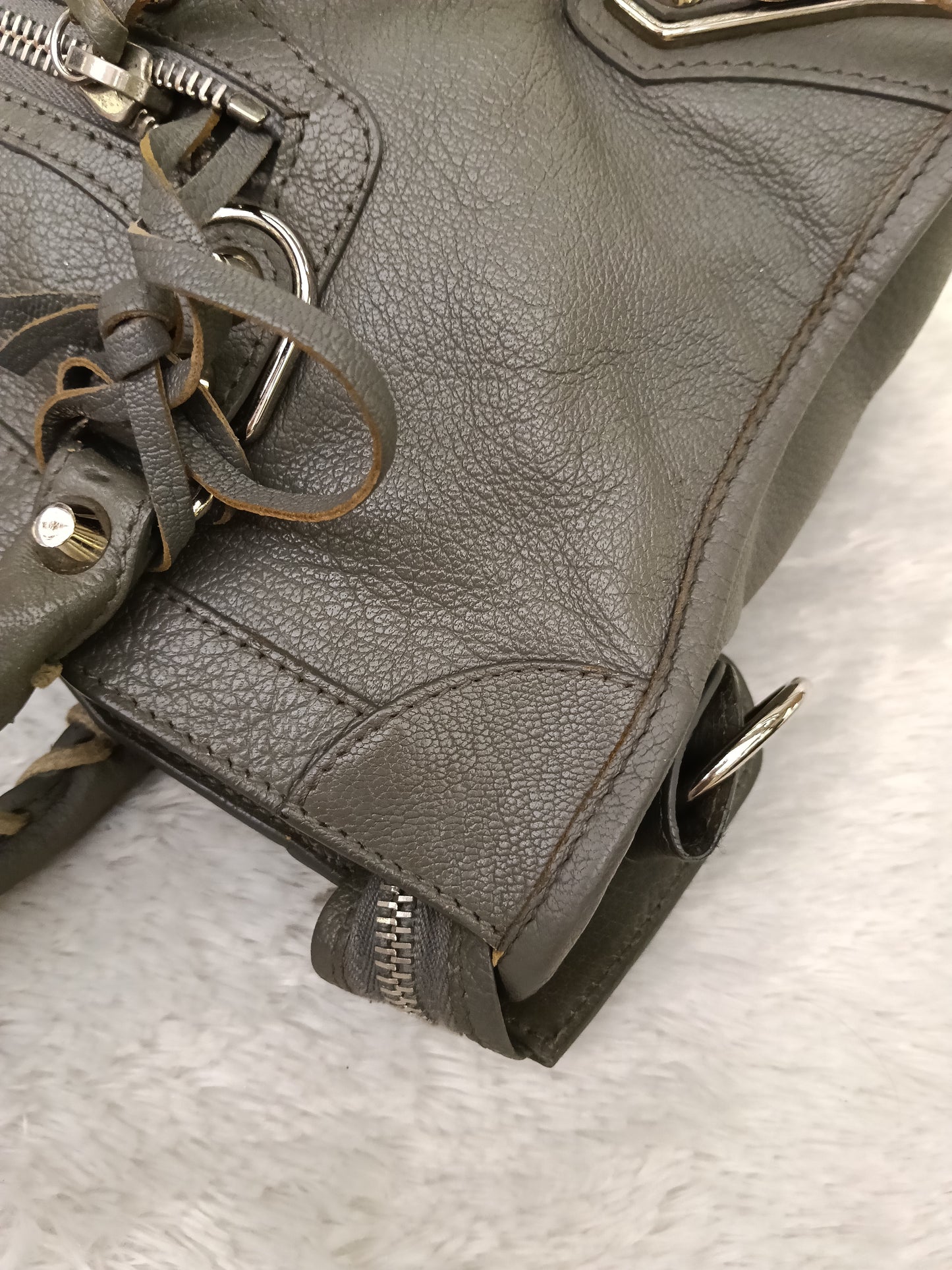 Balenciaga Small City Edge Grey SHW 2017