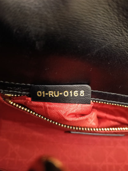 Lady Dior Small Lamb Black GHW 2018