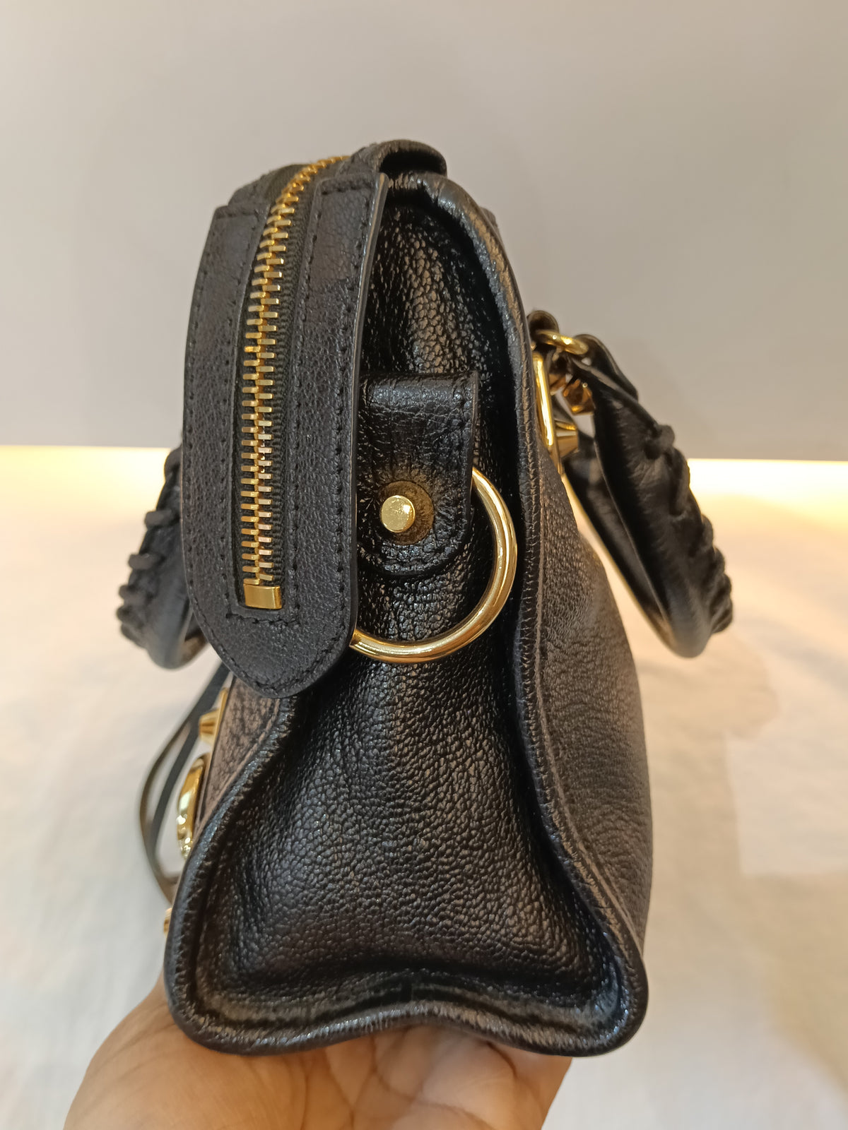 Balenciaga Mini City Edge Black GHW 2020