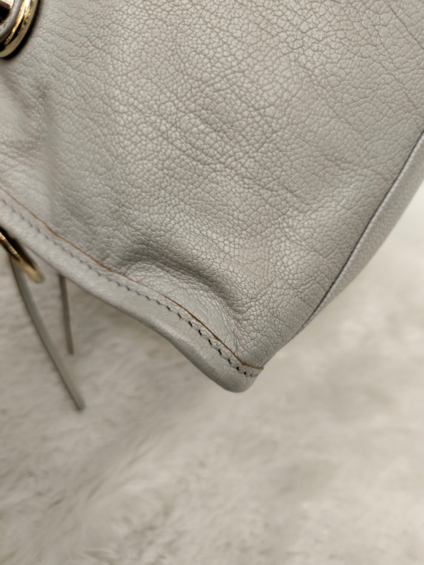 Balenciaga Mini City Edge Light Grey LGHW