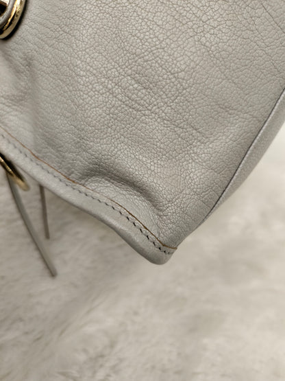 Balenciaga Mini City Edge Light Grey LGHW