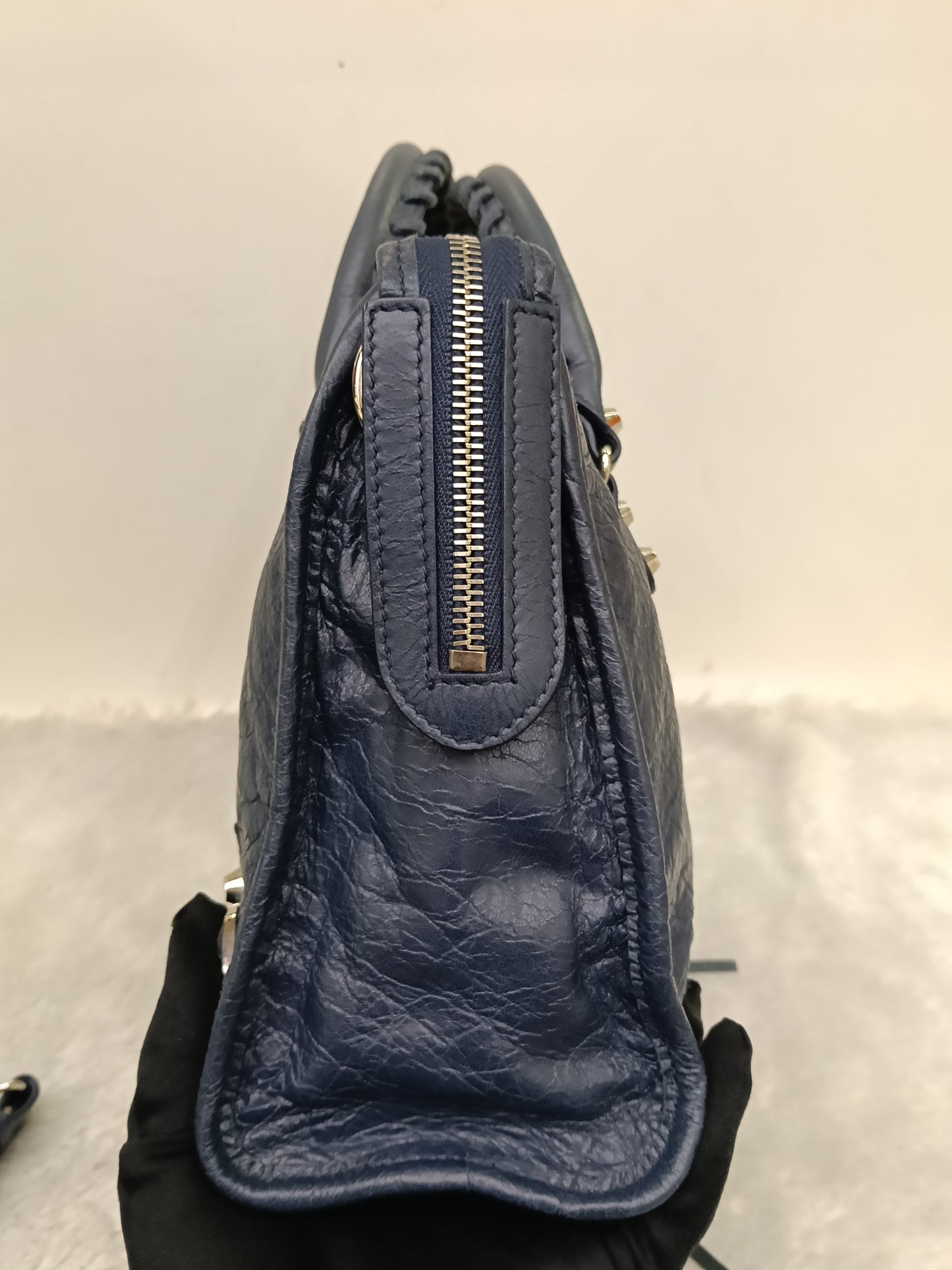 Balenciaga Small City Classic Blue Nuit SHW 2018