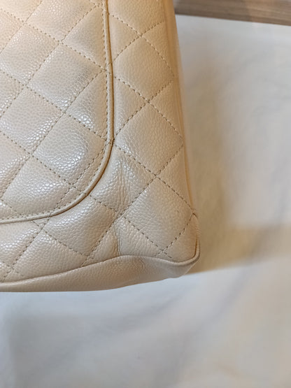 Chanel GST Caviar Beige GHW #16