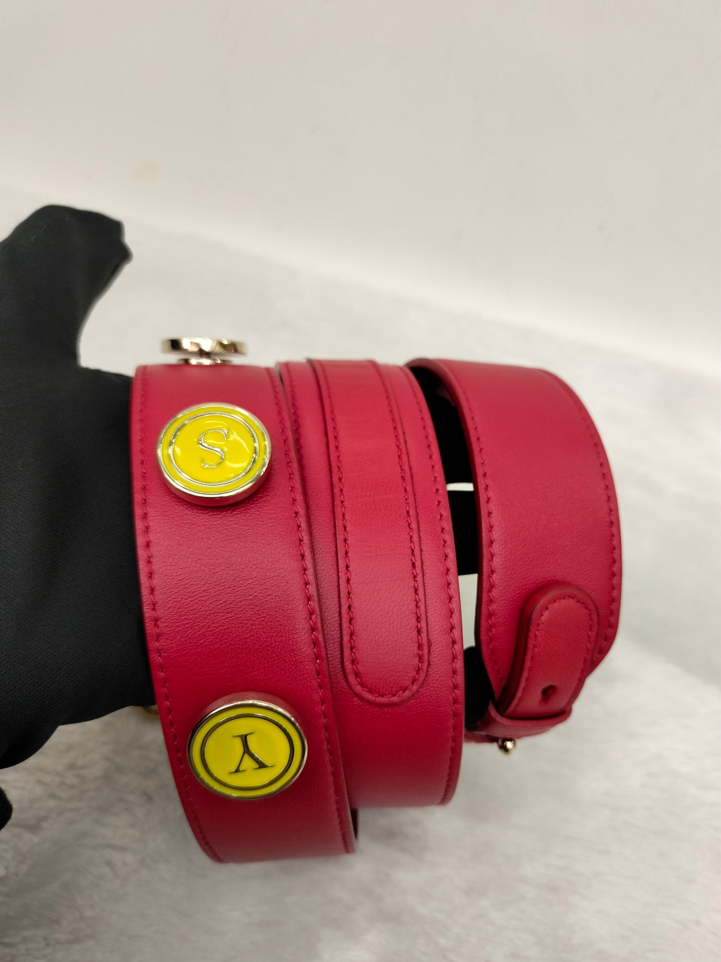 Lady Dior Small Lamb Red GHW 2016