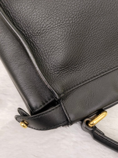 Fendi Peekaboo Reguler Black GHW