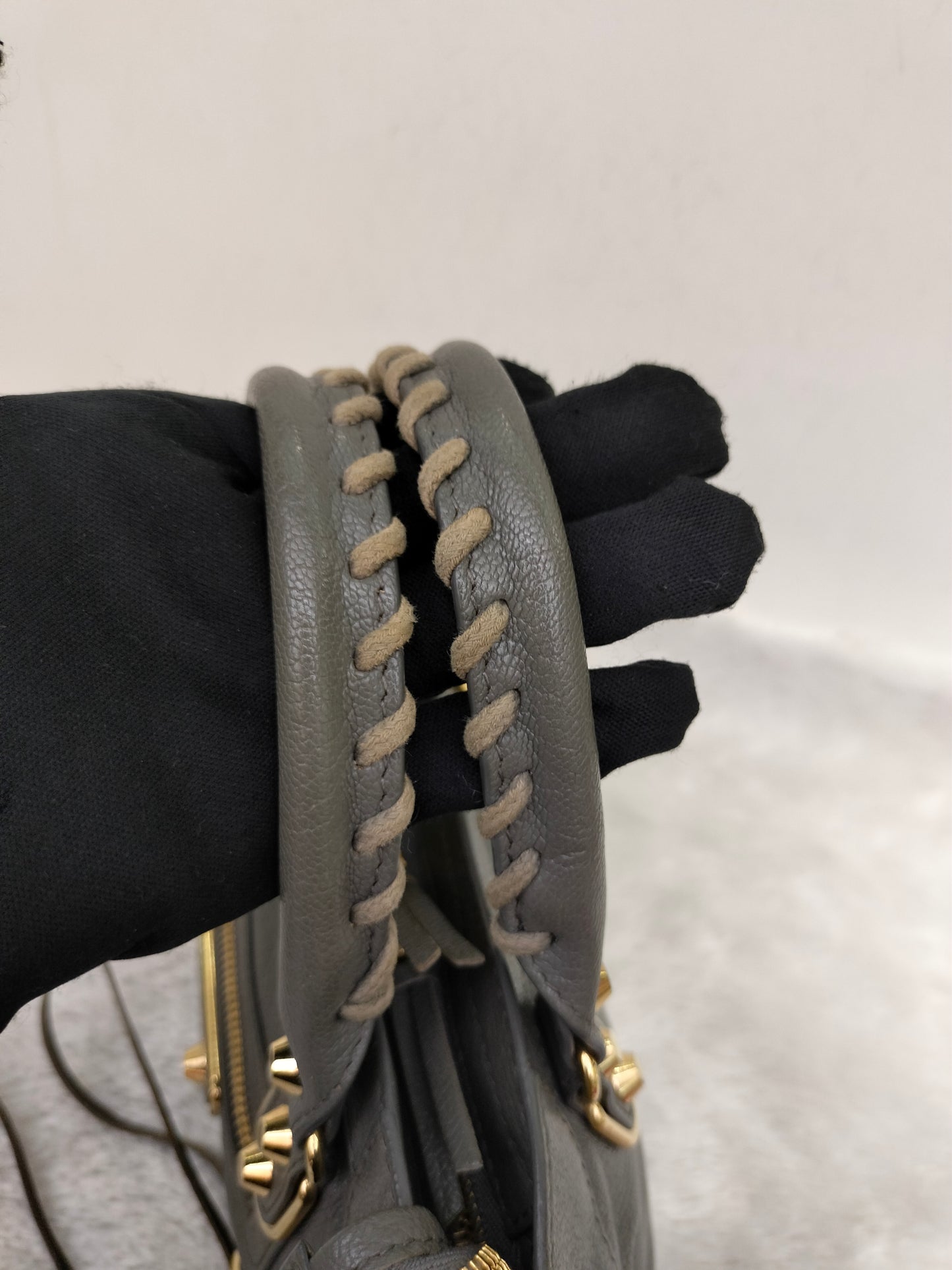 Balenciaga Mini City Edge Grey GHW 2017