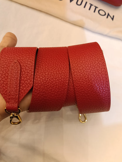LV Capucines Mini Taurillon Scarlet 2020