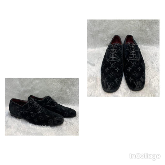 Lv Shoes Black Size 6 Insole 26cm