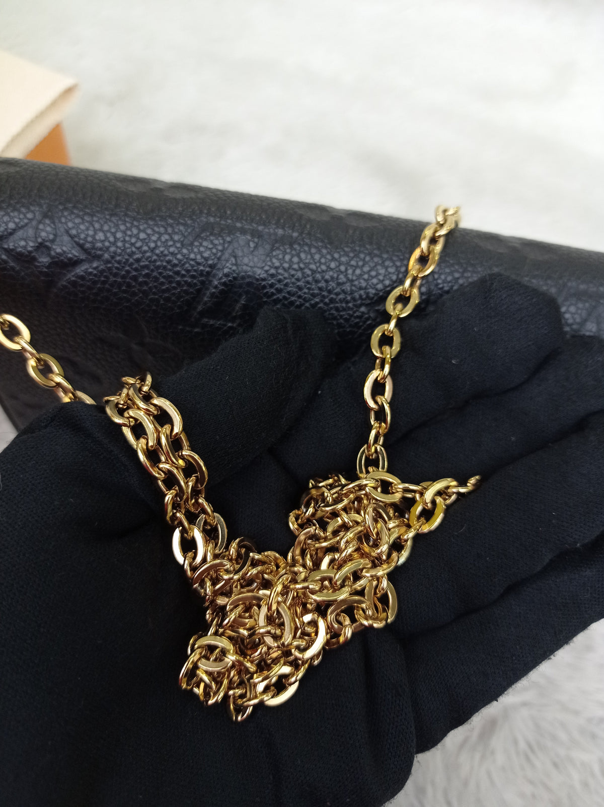 LV Felicie GM Monogram Empreinte Noir (CHIP)