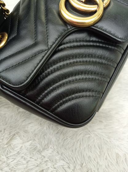 Gucci Marmont Mini Black GHW