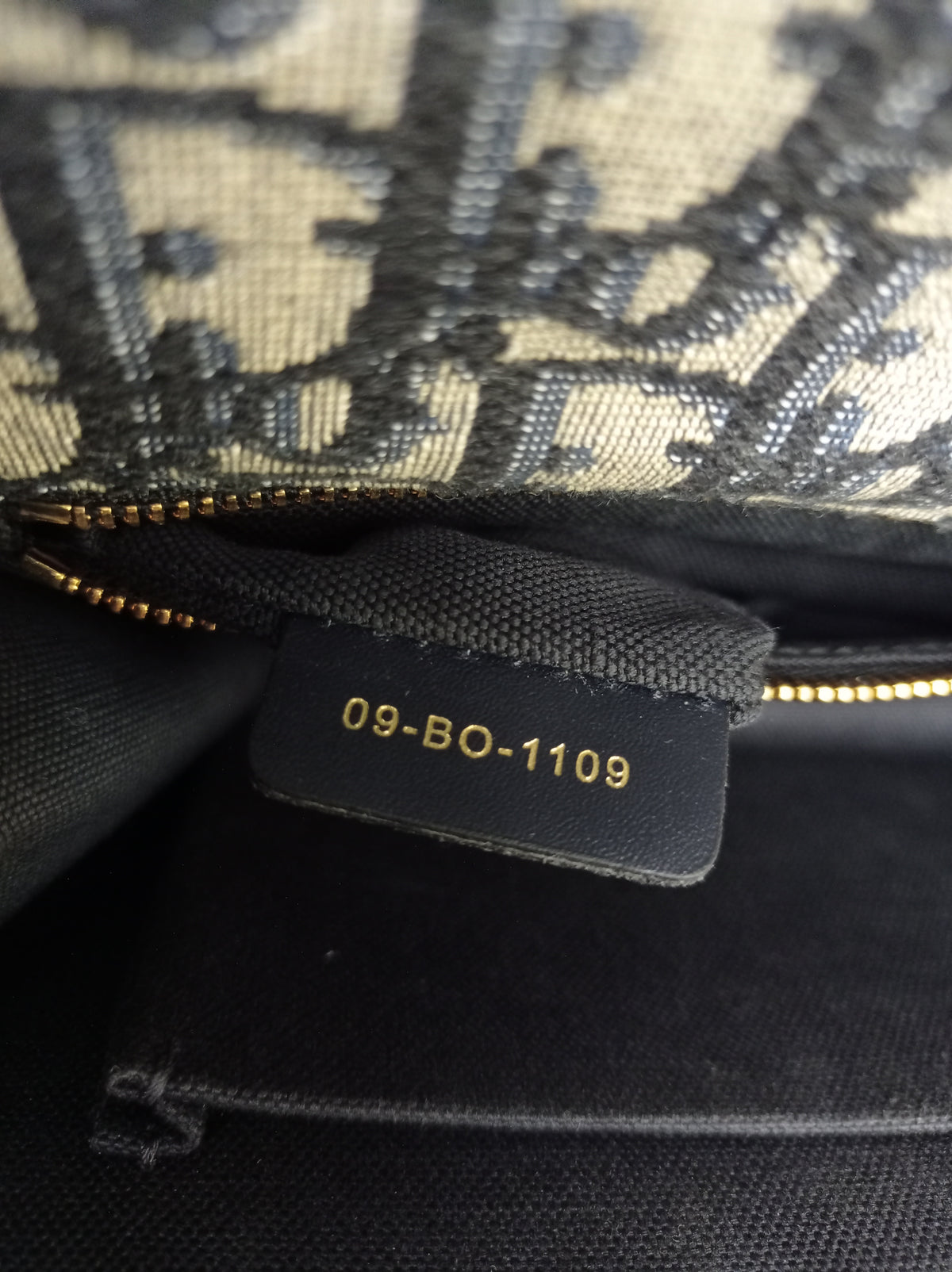 Dior Montaigne 30 Chain Flap Oblique Navy GHW 2020