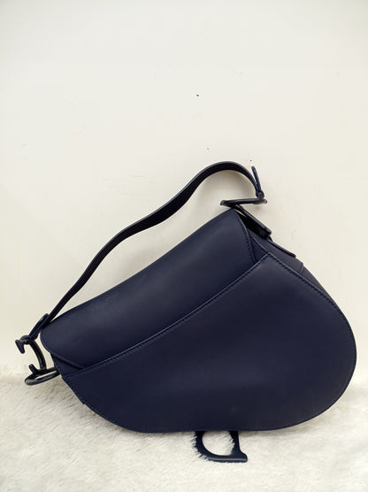 Dior Saddle Medium Ultra Matte Blue 2020