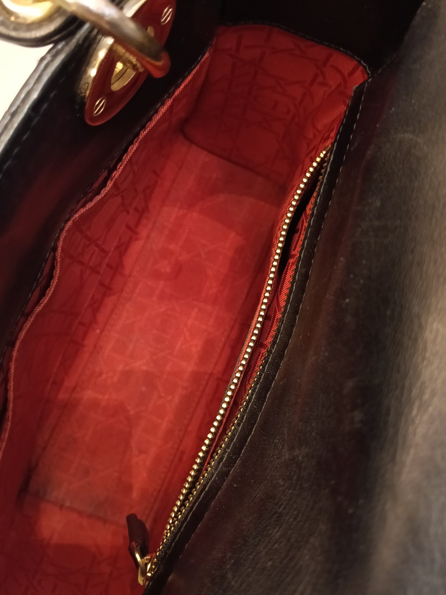 Lady Dior Small Lamb Black GHW 2019