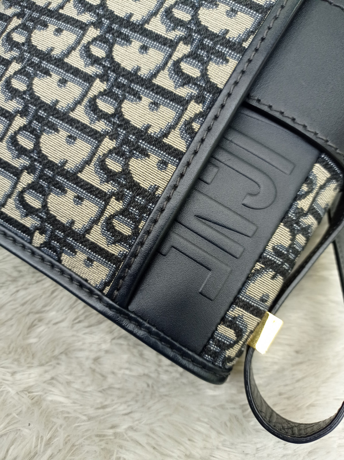 Dior Montaigne 30 Oblique Navy GHW 2019