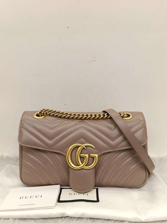 Gucci Marmont Small Nude GHW