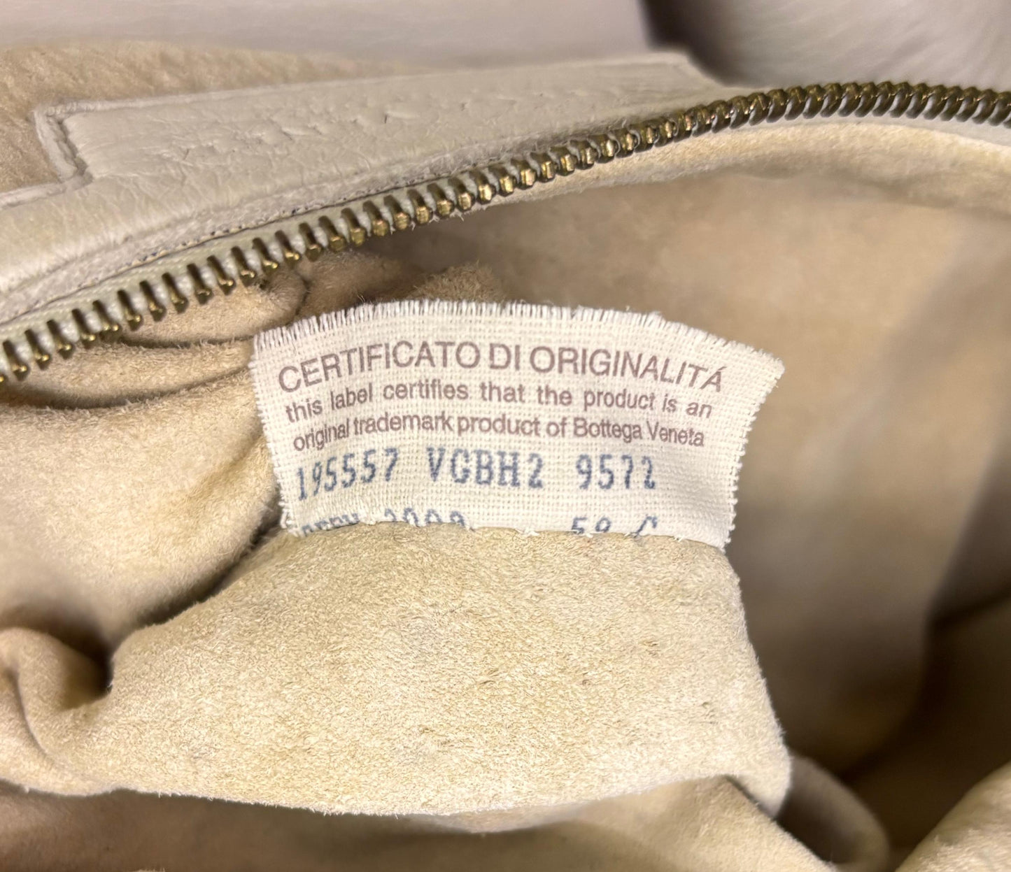 Bottega Veneta Oversized Hobo Lizard and Crocodile Trim Blanco RGHW 2008