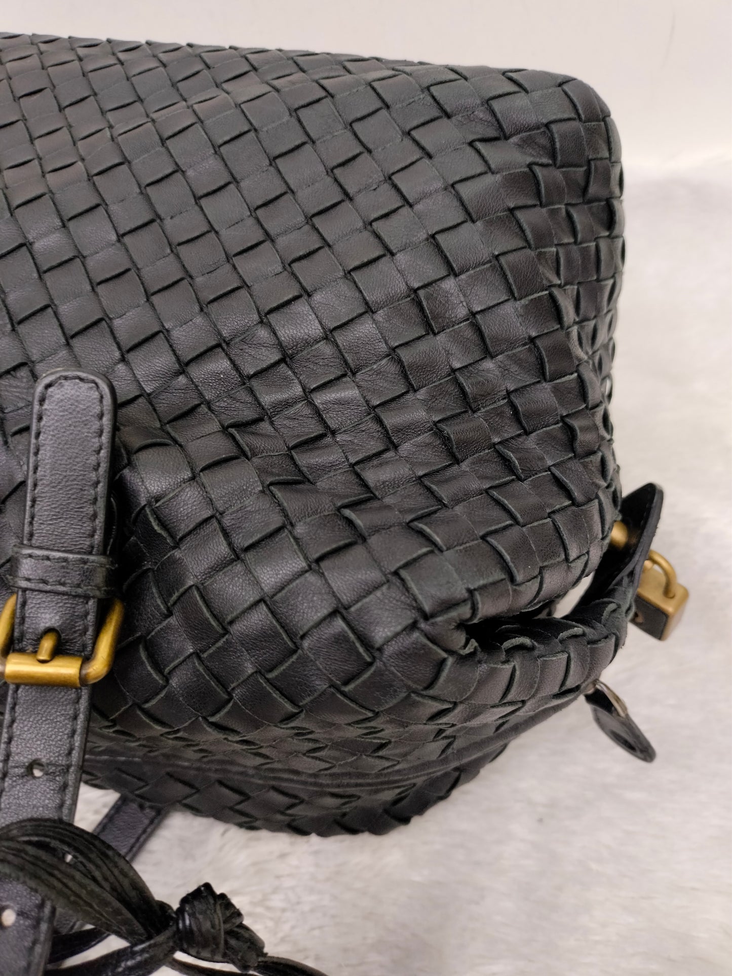 Bottega Veneta Intrecciato Boston Black GHW 2010