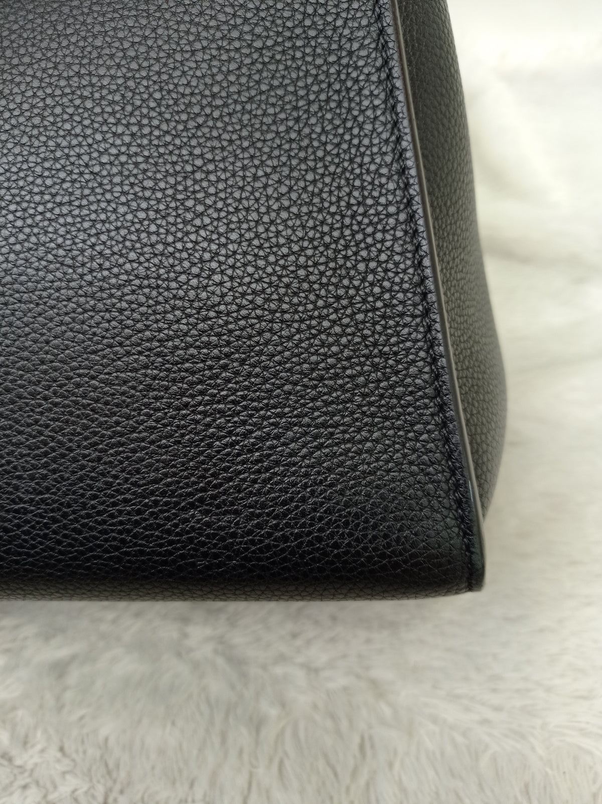 LV Steamer MM Taurillon Noir 2016