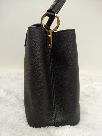 LV Capucines PM Taurillon Noir 2019