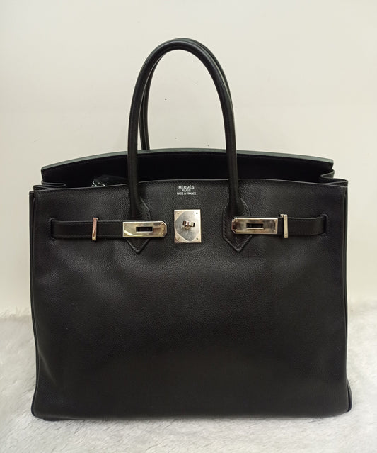 B35 Evercolour Black PHW #J square