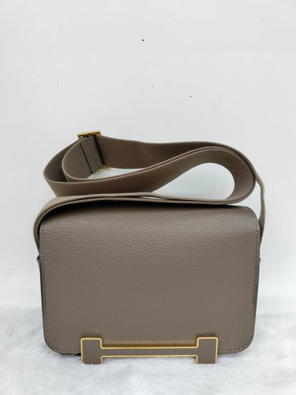 Hermes Geta Chevre Etoupe GHW #U