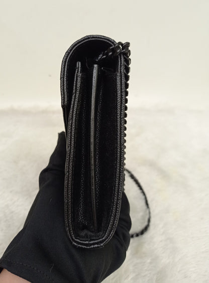 YsL WOC 22 Monogramme Chevron Grained All Black 2022