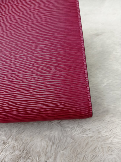 LV Toiletry Pouch 26 Epi Fuchsia 2019