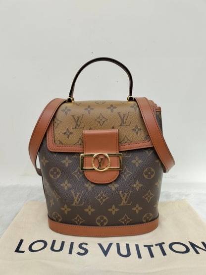 LV Dauphine Backpack Monogram Reverse 2020