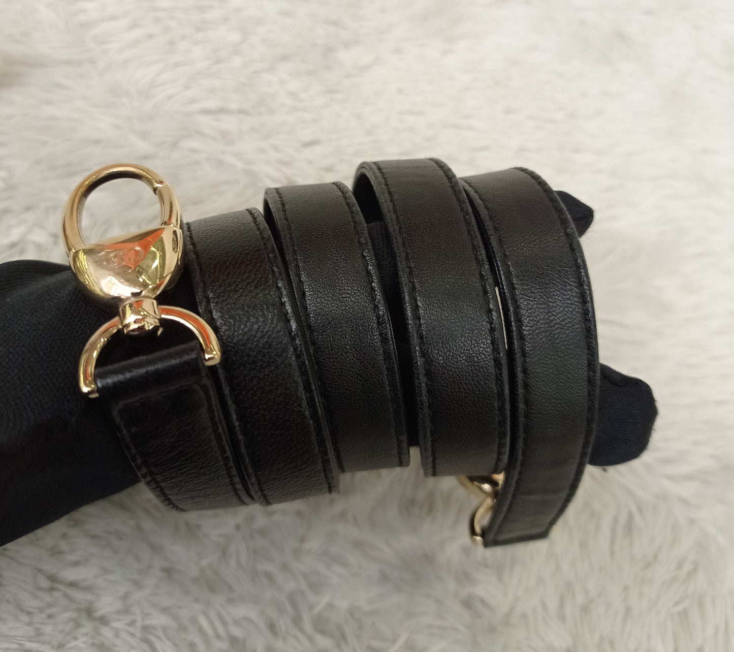 Lady Dior Mini Lamb Pearl Embellished Black GHW 2010