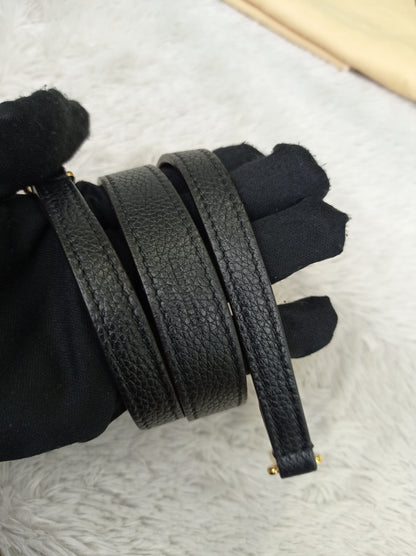 LV Steamer MM Taurillon Noir 2016