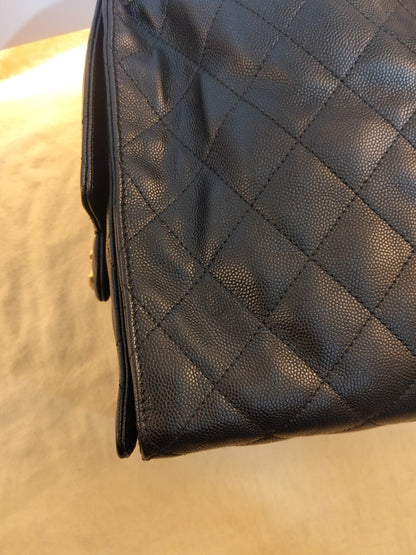 Chanel C25 Medium Caviar Black GHW 2025 (CHIP)