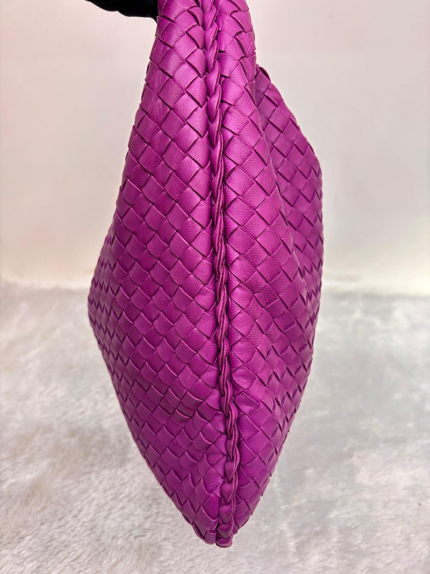 Bottega Veneta Hobo Medium Purple GHW 2009